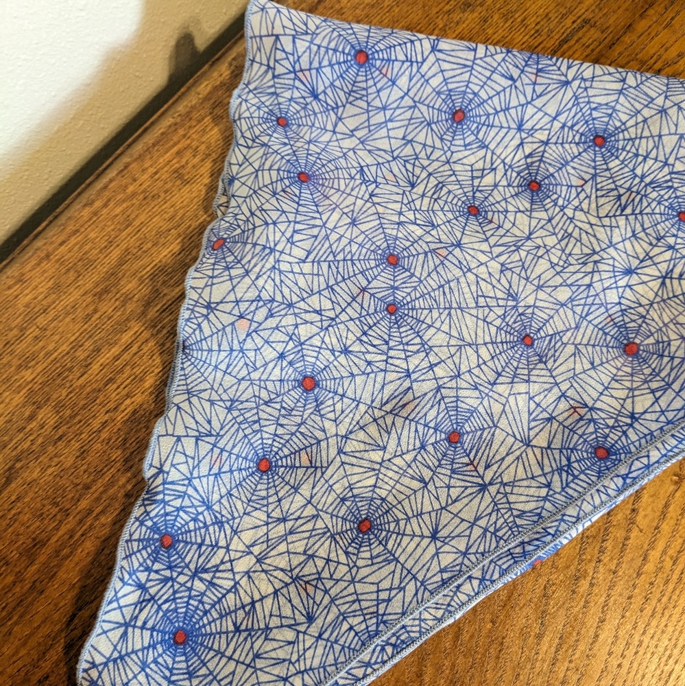 Vintage Spiderweb Triangle Hair Scarf